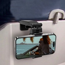 Universal Travel Phone Holder For Airplane, Luggage Handle, Desktop, Selfie.