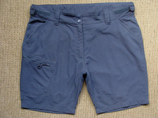 NEOMONDO DARK BLUE-NAVY BLEKINGE MICROFIBRE SOFTSHELL HIKING SHORTS WOMEN'S XL