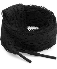 2 Pairs Fancy Shoe Laces Women 3CM Wide Flat Lace Shoelaces for Sneakers 71 Inch