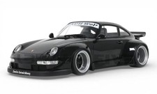 GT SPIRIT 1/18 - PORSCHE 911 (993) RWB BLACK AUT - 2012 GT587