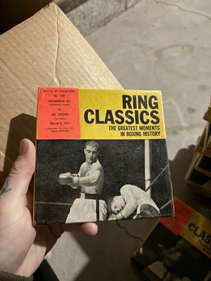 Ring Classics No. 75D Super 8mm Sealed Muhammad Ali Vs. Joe Frazier New Boxing
