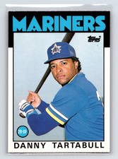 Danny Tartabull 1986 Topps Traded #108T - Seattle Mariners