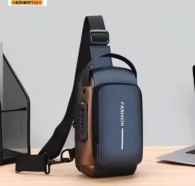 One Shoulder Backpack Anti-Theft Chest Bag Pouch Men Waterproof Purse