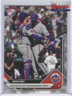 Edwin Díaz - 2025 MLB Topps NOW  - Card 643 - 250th Career Save-
