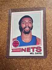 1977-78 Topps Basketball # 38 Mel Davis