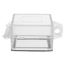 Computer Case Power Button Cover Transparent Plastic for Emergency
