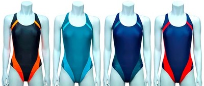 CHEX maldives SPORTS Passform Schwimmen Kostüm Anzug Racer Festgeschnallt Rücken