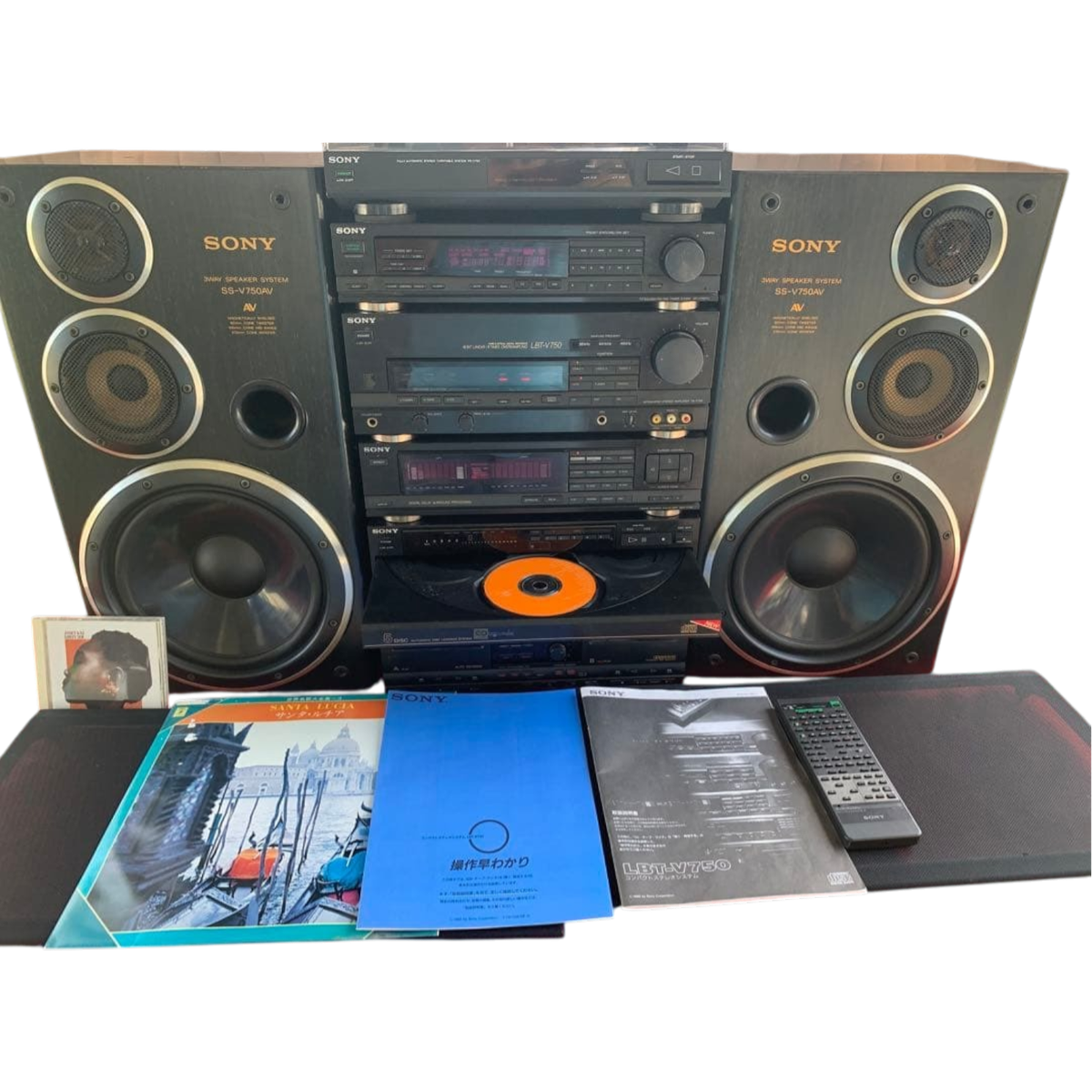 SONY Liberty LBT-V750 component Mini component stereo system
