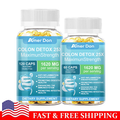 PARASITE DETOX BODY CLEANSE Complex Anti- PARASITE Gut Health Cleanse Support