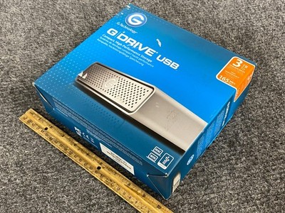 G-Technology G-DRIVE USB 0G03591 3TB External Hard Drive w/ USB Cable -Open Box-