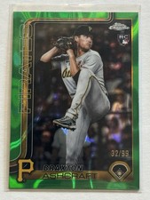 Topps Chrome Update Green Lava RC /99 2025 Braxton Ashcraft Pirates USC142🔥