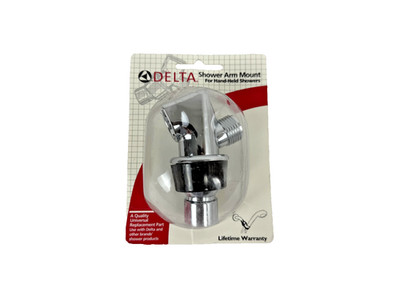 Delta Shower Arm Mount Chrome Universal Replacement Hand-Held Showers New