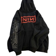 New  Nine Inch Nails Peel It Back 2026 Tour Date Black Hoodie All Size