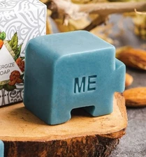 TRI Jigsaw Soap - New Set Of 2 The Queens Pear And Miss Me Wash In Style Yel/blu