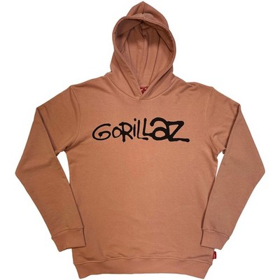 Gorillaz 'Group Circle Rise' (Pink) Unplugged Pull Over Hoodie