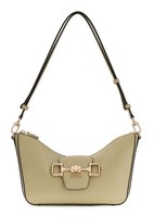 Guess Janie Convertible Shoulder Bag Schultertasche Tasche Sage Khaki Neu