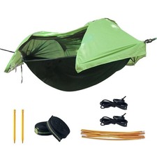 Outdoor Double Hammock Tent Waterproof Camping Hanging Bed with Anti Mosquito