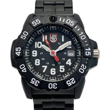 LUMINOX Navy SEALs 3500 Series 3502.L black Quartz Men's Watch, Box and Manu...
