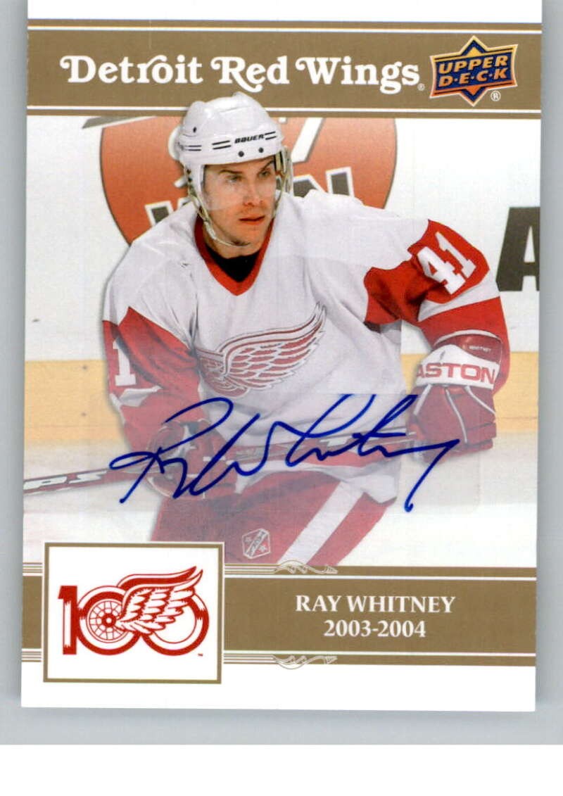 2025-26 Upper Deck Detroit Red Wings Centennial (Box Set Version) Base / Insert