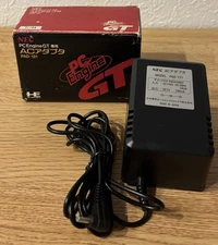 NEC PCE PC Engine GT AC Adapter PAD-121 Hu Card Retro Game Tested Japan Boxed