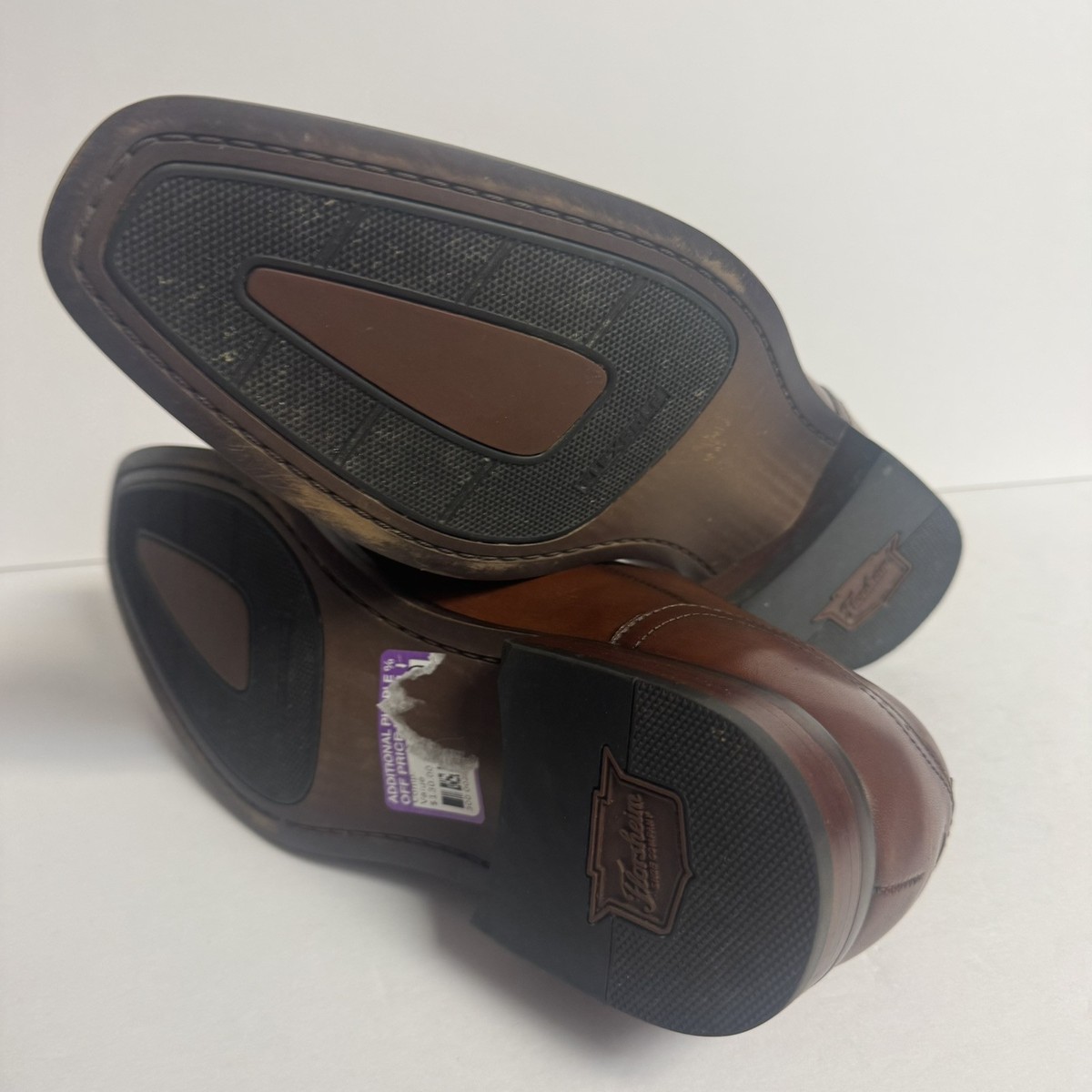 Florsehim Mens Sondrio Cap Toe Oxford Cognac Size 9.5 M | eBay