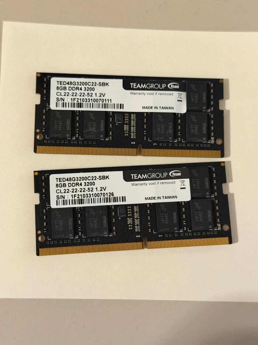 Team Group 8GB Computer RAM for sale | eBay