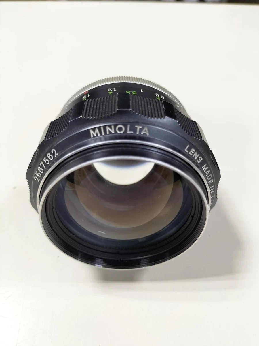 Minolta 58mm Focal f/1.2 Camera Lenses for sale | eBay