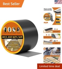 Joist Tape Waterproof Butyl Decking Protection for Roof Beams - 4 x 50 Feet
