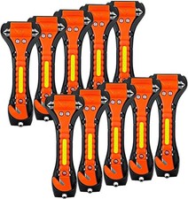 Safety Hammer 10 Pack Car Emergency Escape Tool Car Window Breaker And Seat