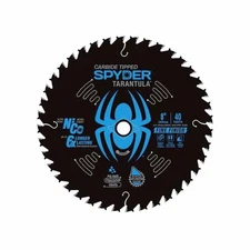 Spyder 13052 8" 40-Tooth TCT Fine Circular Saw Blade for Panels/Sheets