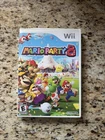 Nintendo Wii Game Mario Party 8 Complete With Manual Party Video Game