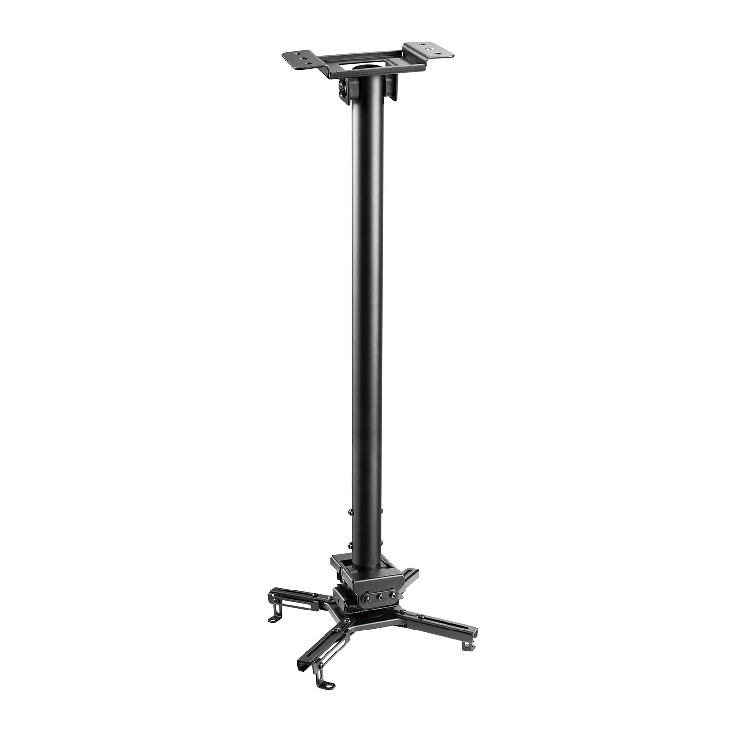 Support plafond vidéoprojecteur Noir | Hauteur 75-115cm