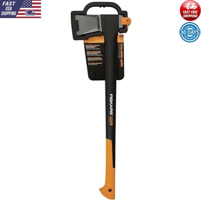 X25 Splitting Axe Efficient Wood Chopper W/ 28'' Shock-Absorbing Handle New