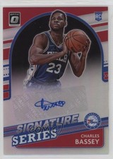 2021 Panini Donruss Optic Signature Series Holo Prizm Charles Bassey Auto 0t16