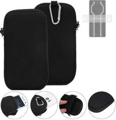 Neopren Schutz Hülle für Huawei Mate 50 RS Case Holster Gürteltasche Travel b