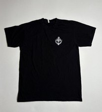 Dixxon Flannel Company Black Anchor Logo Made In USA 100% Cotton TShirt Mens L