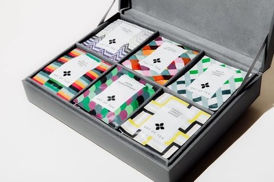 Leatherette Tea Assortment Gift Box