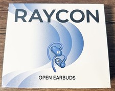 Raycon Essential Open Earbuds - Wireless Bluetooth, Open Box, Black