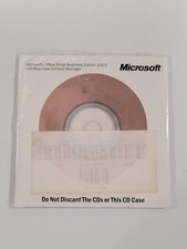 New Microsoft Office Small Business Edition 2003 W/ BCM  Product Key