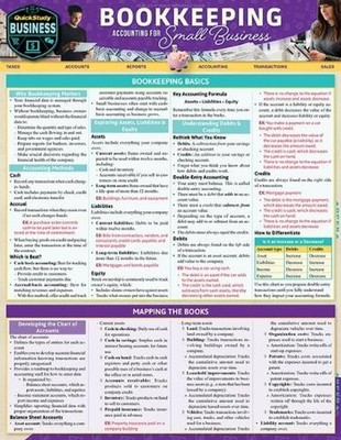 Bookkeeping - Accounting for Small Business: A Quickstudy Laminated Reference Gu