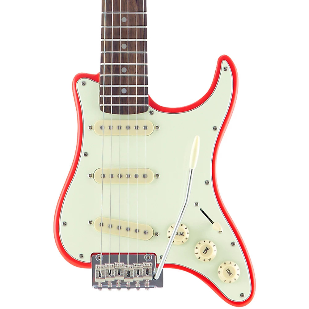 Дорожная гитара Travelcaster Deluxe Электрическая Дорожная гитара Fiesta Red 48390₽