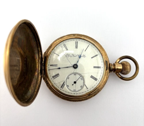 Elgin Antique Mechanical Pocket Watch   11J   18s  Gr.102  3908934 NON-WORKING
