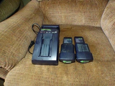 2 FESTOOL 577704 BP 18 Li 3,0 Ergo 18 V 3.0 Ah BATTERIES & TCL6 CHARGER