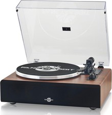 Vinyl Record Player with Speakers,High Fidelity Turntables for Vinyl Records