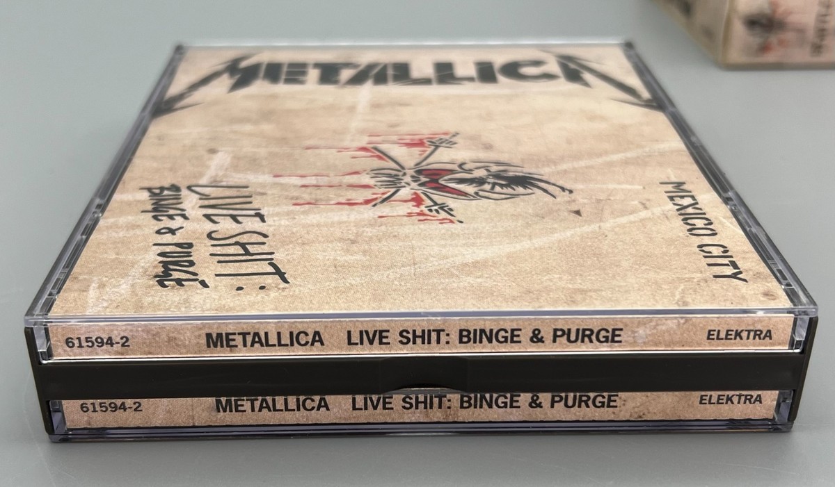 【CD/VHS-BOX】メタリカ / Live Shit:Binge&Purge Metallica Live Shit Binge & Purge 3 CD/VHS BOX SET COMPLETE
