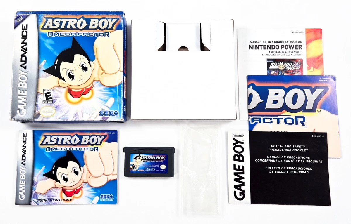 【新品未開封】アストロボーイ:オメガファクター [海外版GBA] Astro Boy: Omega Factor (Nintendo Game Boy Advance, 2004) for sale