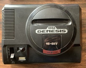 Sega Genesis Console w/ Controllers & 13 Game Lot TESTED! Shinobi 3 MK Sonic WWF