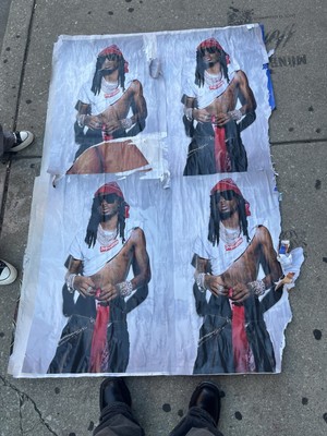 supreme×playboi carti ポスター ミュージシャン Supreme x Playboi