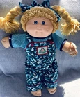 VHTF Cabbage Patch Kids Embroidered Tag Vintage 1984 HM3 Shark Week outfit