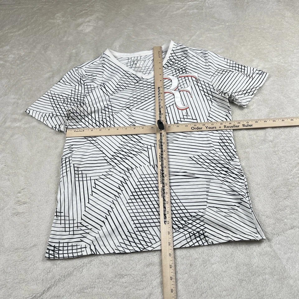 Camiseta deportiva de tenis Nike Roger Federer RF 2008 talla grande estampado de algodón Foto 4 de 4